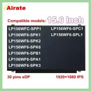 30핀 56인치 슬림 IPS 패널 노트북 화면 LP56WF4 SPP SPK SPC SPB SPL SPA B56HAN02용