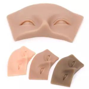 Premium 5D Eyebrow Tattoo Practice Skin Eye Makeup Training Board Silicone Pad for Beauty Academy
