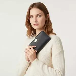 멀버리 FW25 여성 플라크 8 카드 장지갑 RL5676 013 A100