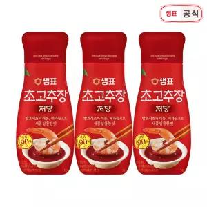 샘표 초고추장 저당 양념 소스 한식 재료 장류 340g 3개