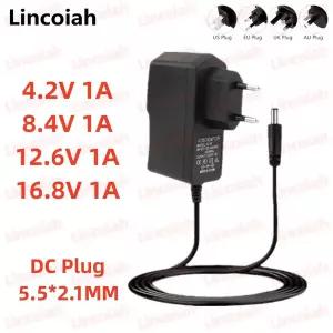 예초기 충전기 42V 84V 126V 168V 1A 1000MA 어댑터 전원 공급 장치 42 84 126 168 V 18650 리튬 배터리 용