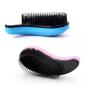 예초기  1pcs 정전기 방지 헤어 브러시 Tangles Detangle 샤워 마사지 빗 살롱 스타일링 도구 핸들 베이비