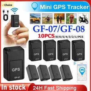 예초기 미니 소형 마그네틱 GPS 자동차 추적기 실시간 추적 GF07 GF08 도난 방지 자동 마운트 SIM 메시지