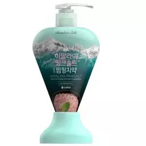 치솔 히말라야 핑크솔트 펌핑치약 아이스카밍민트 285g