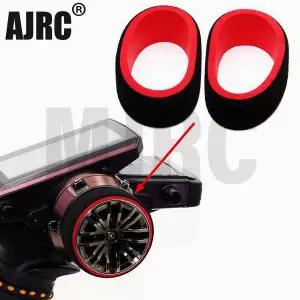 장난감 바퀴  Traxxas Tqi Futaba 3pv 4pls 4pv 4px R 7px Prc X4 Fs 용 투톤 Rc 자동차 송신기 스티어링