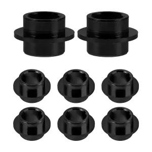 부드러운 롤링을 위한 파토 8pcs 인라인 스케이트 베어링 스페이서 금속 휠 부싱 Id 8mm 롤러 액슬 키트