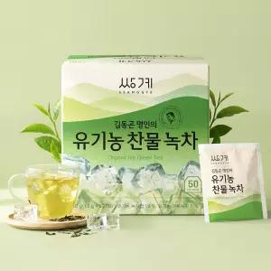 쌍계명차 유기농 찬물 녹차 50티백