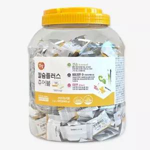 앙팡 칼슘플러스 츄어블 바나나우유맛 2g x 300정 [사용기한 08.11까지]