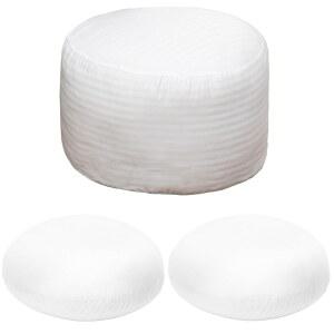 POOFIEOTTO 프리미엄 PP 오토만 푸프 인서트 50 빈백 필러 8X50 스터핑 라운드 원형 6CM 풋스툴 8X35 20X20X14인치