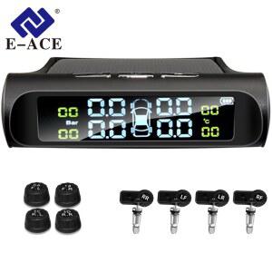ACE K01 TPMS 태양열 경보 안전 시스템 센서 스마트 압력 모니터링 무선 자동