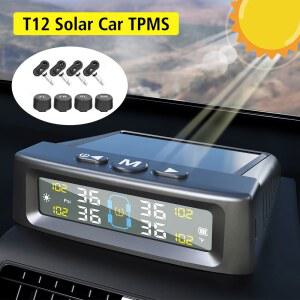 온도 경고 절약 압력 태양열 자동차 모니터링 모니터 센서가있는 시스템 외부 TPMS