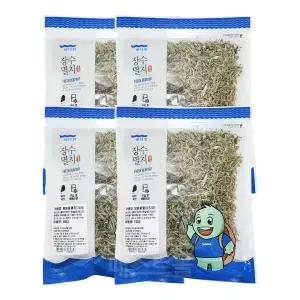 바다원 볶음용멸치(지리) 150g 4개