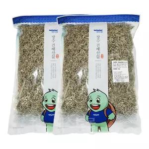 바다원 볶음용멸치(지리) 1kg 2개
