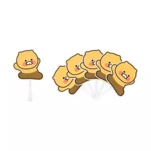 카카오 춘식이 접이식 부채 4P 여름 휴대용 손부채