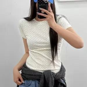 빅사이즈 605 레트로플라워쫄티셔츠 DGBX753