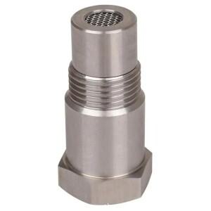 1PC 스테인리스 스틸 M18 X 1.5 산소 O2 센서 스페이서 어댑터 부그 촉매 변환기 고정 장치 엔진 경고등 제