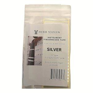 HERR VIOLIN 바이올린 비올라용 악기 핑거보드 포지셔닝 노트 테이프 실버 스트링