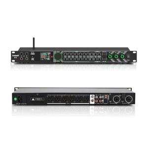 FULODE PROFESSIONAL KTV 디지털 프리스테이지 이펙터 광학 USB 에코 블루투스 MP3 웨드용 하울링 무대 프로세서 오디오 리모컨 리버버레이터 포함 방지 공연 교회 가정용 노래방