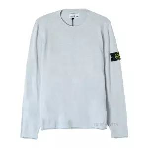 [스톤아일랜드] 25SS 남성 K1S155100052 S00B0 V0041 와펜 패치 크루넥 티셔츠 스카이블루