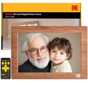 KODAK 10.1인치 디지털 포토 프레임, 리모컨 1280 /끄기 액자가 800 WIFI 스크린, 있는 IPS 없음, HD 켜기 X 자동