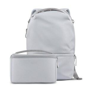 Urth Arkose 20L 모듈러 백팩 + 3.7L 카메라 인서트 - 방수, 방지, DSLR /SLR /미러리스용 재활용 가방, 13-16인치 노트북용, 애쉬 그레이