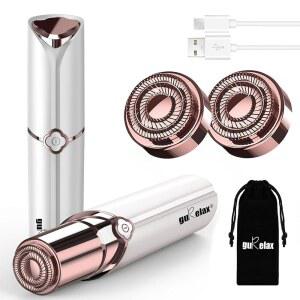 전기 없는 제모기, 여성용 얼굴 제모 면도기에서 같음, 볼 페이스 헤드 - 장치 것과 교체용 수 있는 TV 2개가