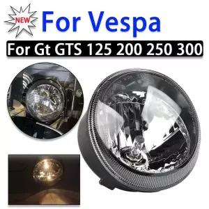 오토바이 Vespa GTS 125 300 프론트 헤드 라이트 조명 예비 부품 용 새 전조등