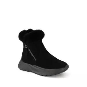 [롯데백화점]탠디 여성 앵클 퍼부츠 (굽 6CM) G24424_BLACK