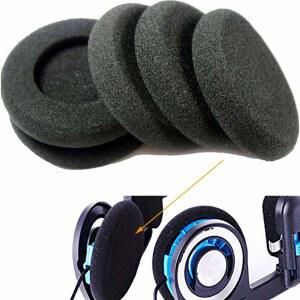 KOSS PORTA PRO PP PX100용 1CM 이어 파나소닉 소니 쿠션 6개 헤드폰 스폰지 이어폰 2인치 AKG 패드 HT21 RP 50MM