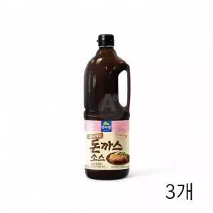 WL 면사랑 프리미엄 부어먹는 돈까스소스 1.8L X 3개 업소용 경양식 옛날돈까스 돈가스소스