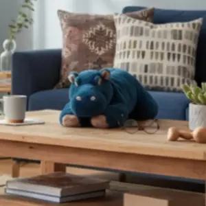 오로라월드 어린이 아기 동물 인형 선물 하마 48cm BNS