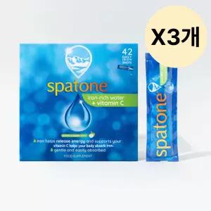 스파톤 사과맛 철분 액상 영양제 선물 답례 42포 X3개 BNS