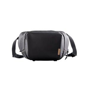 PGYTECH 원고 솔로 V2 카메라 슬링백, 도시 여행 사진작가용 6L 크로스바디 카메라백, 소니용 미러리스 카메라백 / 캐논 / 니콘 / DJI 매빅 / 에어 / 미니 / 트라이포드 / 노트북, 블랙