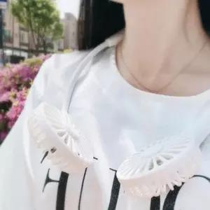 써큘레이터 멀티스포츠 LED 휴대용 넥밴드 선풍기