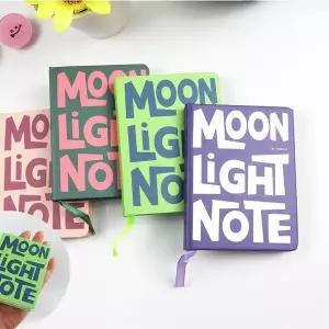노트 UT60FV67 필기 작은 Light 휴대 Moon 미니 수첩1P 소형