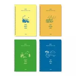 중2호 PT37LU46 무선 스프링 공책 150X220mm 64매