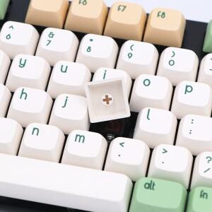 레트로 감열 염료 승화 글꼴 PBT 키캡 유선 USB 기계식 체리 MX 스위치