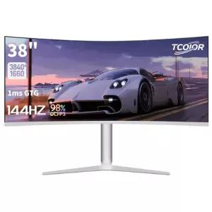 게임 및 비디오 편집 콘텐츠 제작 스튜디오용 38인치 울트라와이드 나노IPS HDR400 모니터 3840×600 0비트