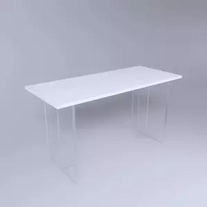 폭좁은 콘솔 아크릴 테이블 슬림 복도 선반 장식장