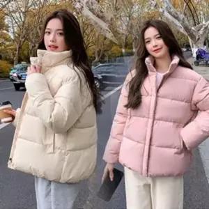 롱코드야상 여성 따뜻하고 예쁜 무지 디자인 데일리 패딩 점퍼