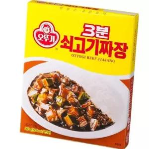 (다올)200g 오뚜기 3분 쇠고기짜장 간편식