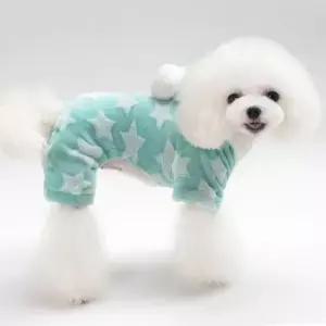 별나라 올인원반려견옷L 극세사 실내 외출 강아지겨울옷