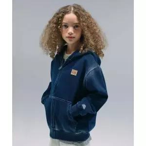 리 키즈 LEE KIDS 쭈리 후드짚업 인디고 LK2601HZ31IN 772331