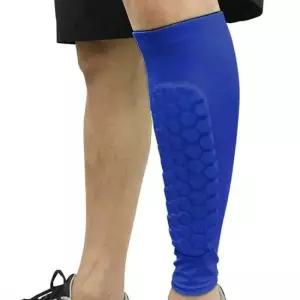 정강이보호대 XL 어른용 블루 축구소품 축구아대
