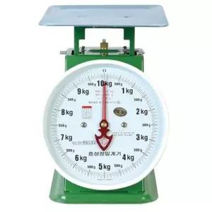 효성정밀계기 지시저울 10kg 438-0250