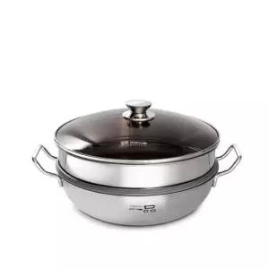 키친아트 일품 통3중 스테인레스 찜냄비 찜솥 28cm 찜냄비