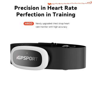 HR50 IGPSPORT ANT+ 심박수 센서 GARMIN 브라이튼 컴퓨터 호환 러닝 스포츠 사이클링 모니터 가슴 스트랩