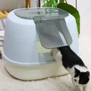 고양이 화장실 배변 후드형 냄새차단 반려묘