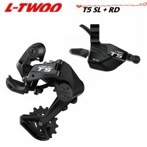 신제품 LTWOO T5 1x9 속도 양방향 릴리스 시프터 안정화 댐핑 후면 드레일러 케이지 길이 82mm s