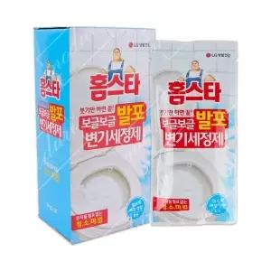 홈스타 발포 변기세정제 3회분 거품형 화장실 거품세정제 변기거품세정제 (W9DD14F)